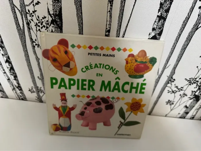 livre Créations en papier mâché