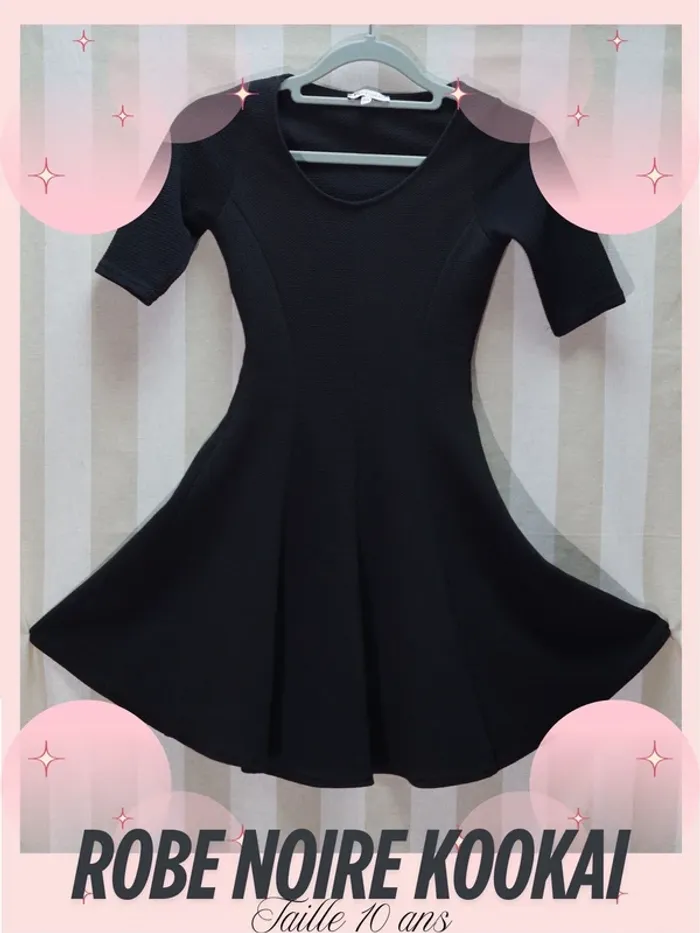Robe noire Kookai - Taille 10 ans
