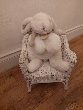 Peluche lapin Doudou et Compagnie
