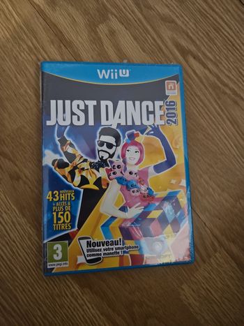Just dance 2016 Nintendo wii u neuf
