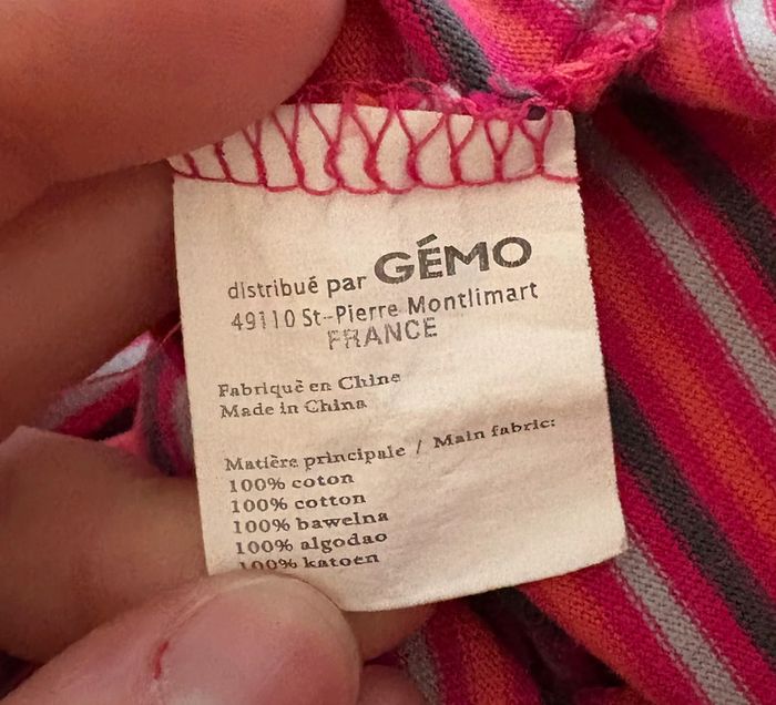 Ensemble multicolore 6 mois fille - photo numéro 9