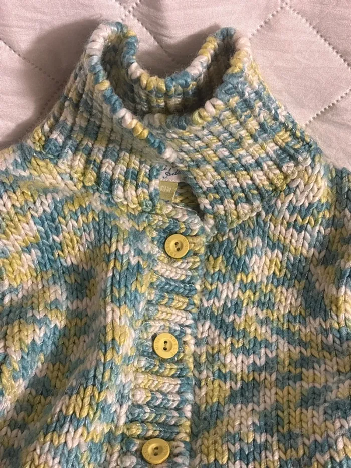 Pull/gilet taille 18mois marque mini adelie - photo numéro 4