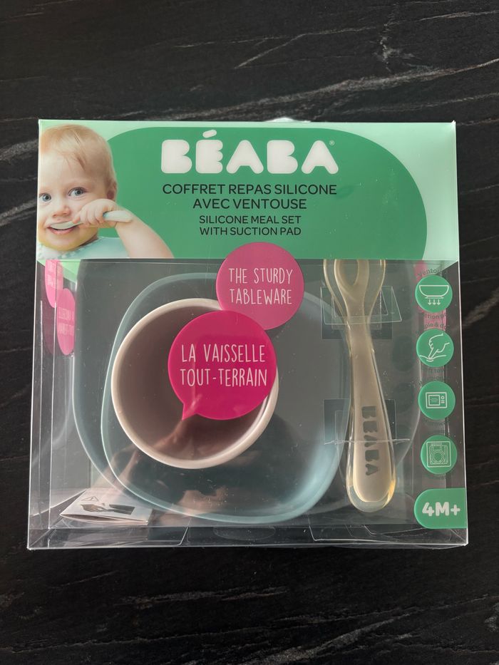Coffret repas silicone Beaba