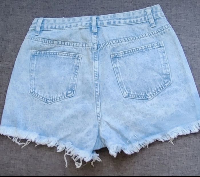 Short jean effiloché M - photo numéro 2