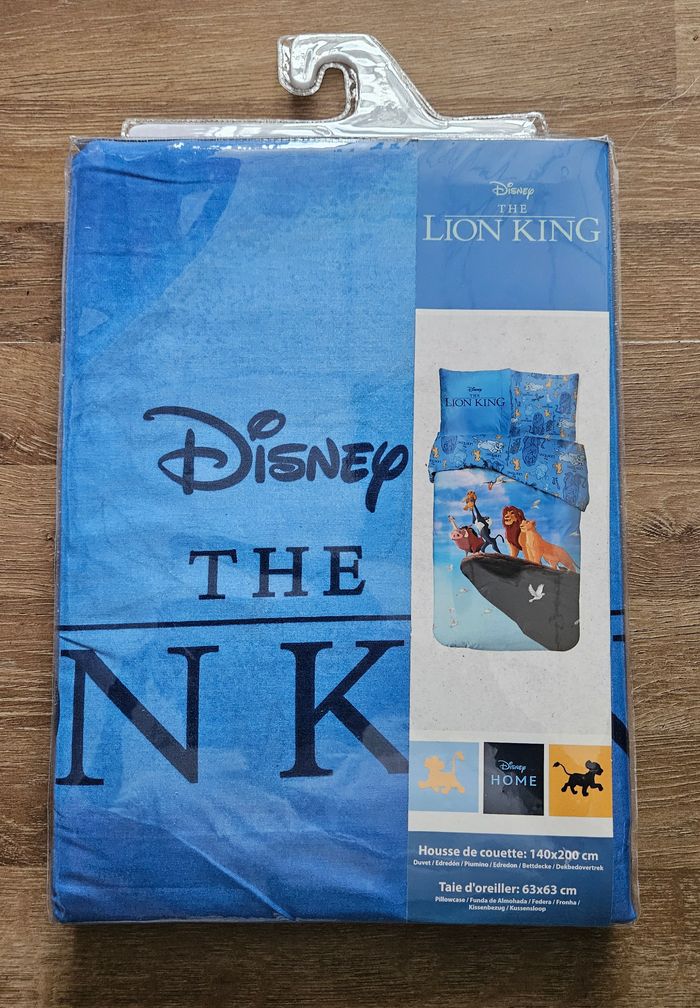 Parure de lit simple (housse de couette + taie d'oreiller) - Le Roi Lion - Disney - photo numéro 2