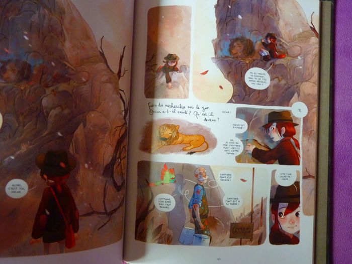 Livre BD les carnets de cerise Tome 1 le zoo pétrifié neuf - photo numéro 2