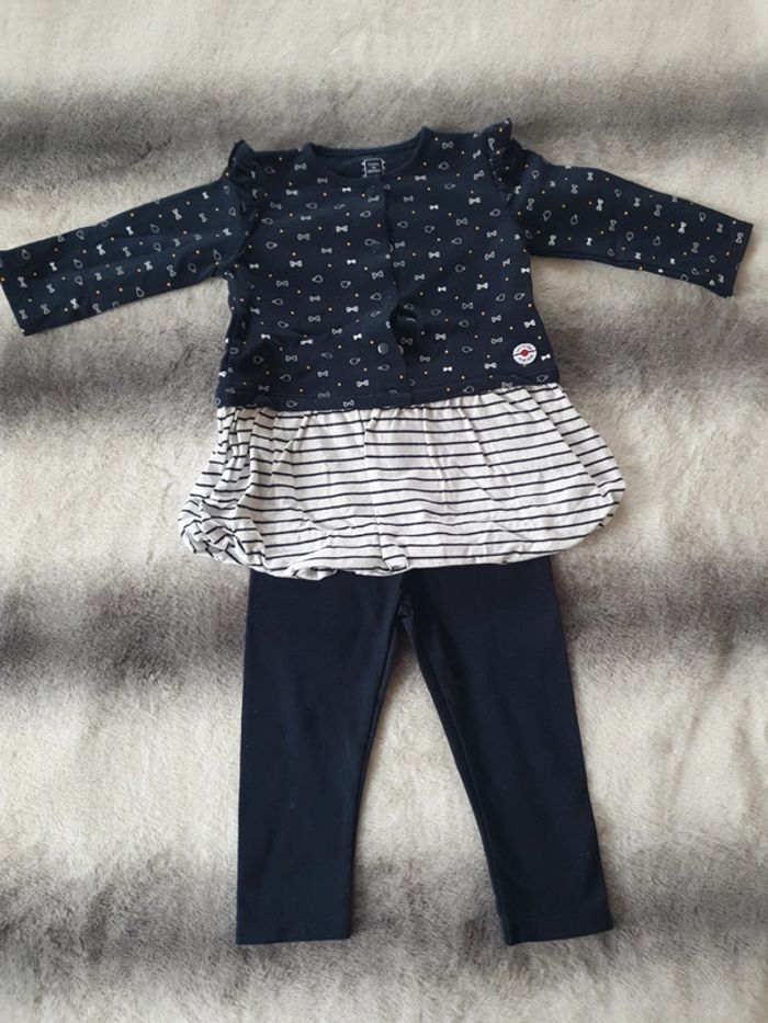 Ensemble robe Terre de marins 12 mois - photo numéro 4