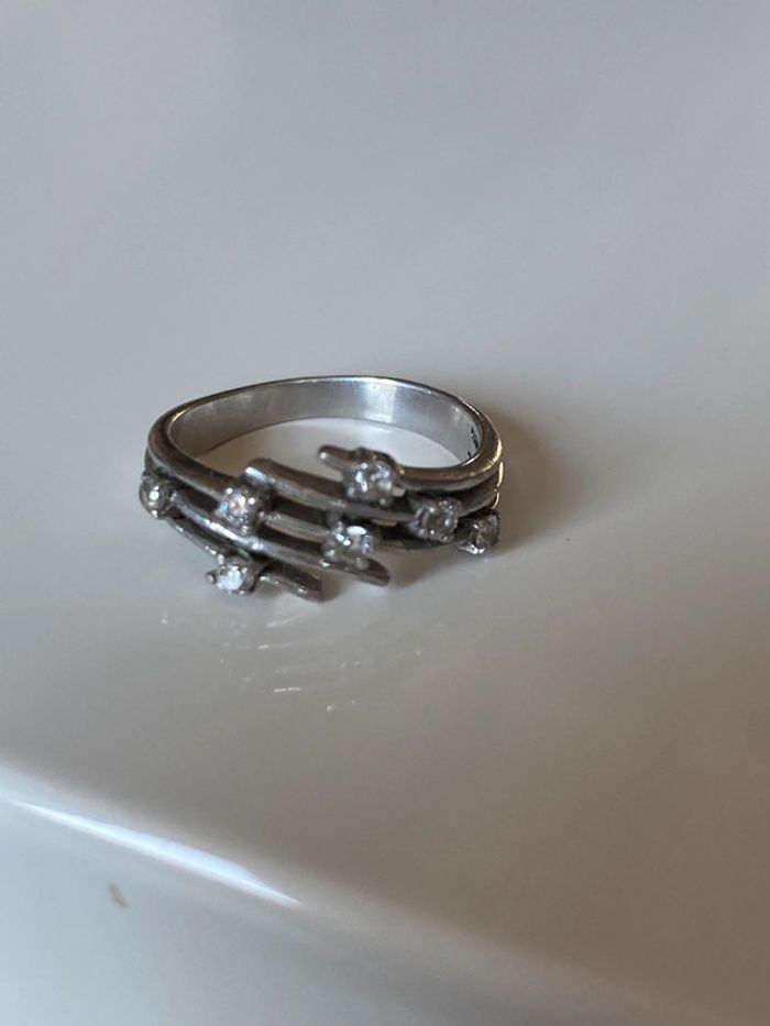 Bague vintage en argent - photo numéro 5
