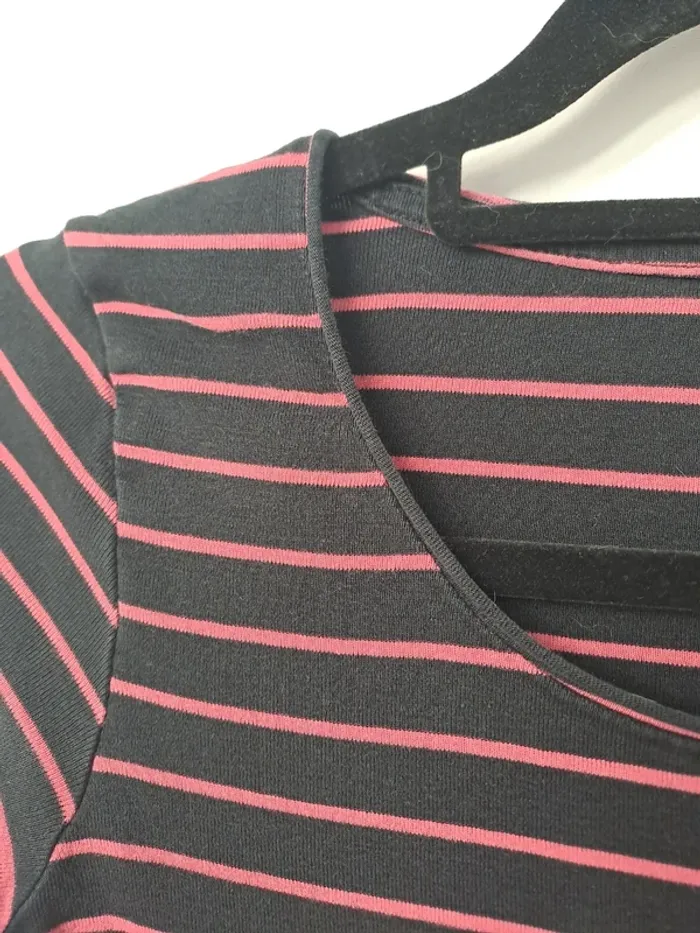 T-shirt manches 3/4 Camaïeu - photo numéro 3