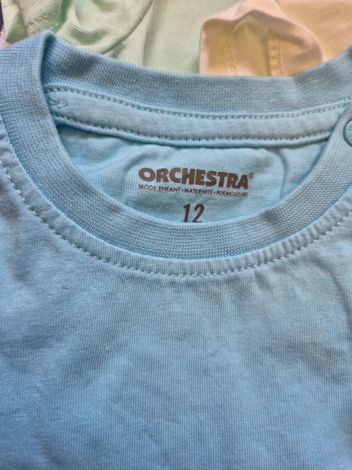 Lot 3 t shirt 12 mois - photo numéro 4