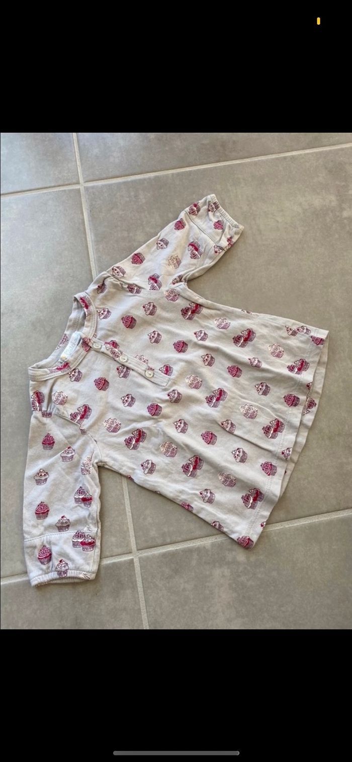 Tee shirt manches longues 3 mois