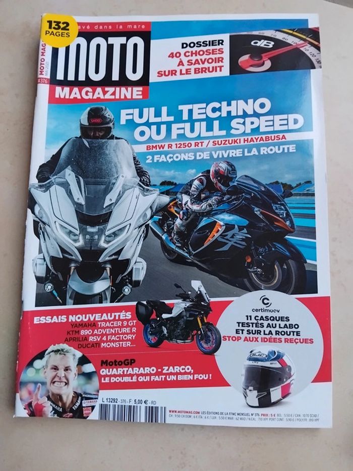 Lot moto magazine année 2021 - photo numéro 7