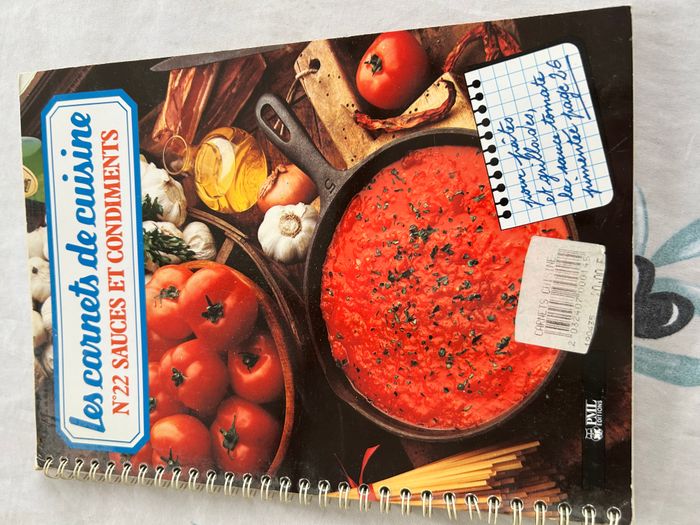 Les carnets de cuisine - Sauces et condiments