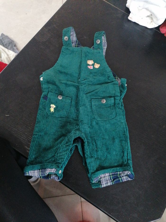 Salopette sergent major 3 mois