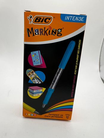Lot 12 feutres permanents BIC Marking NEUF (Non Vinted Go)