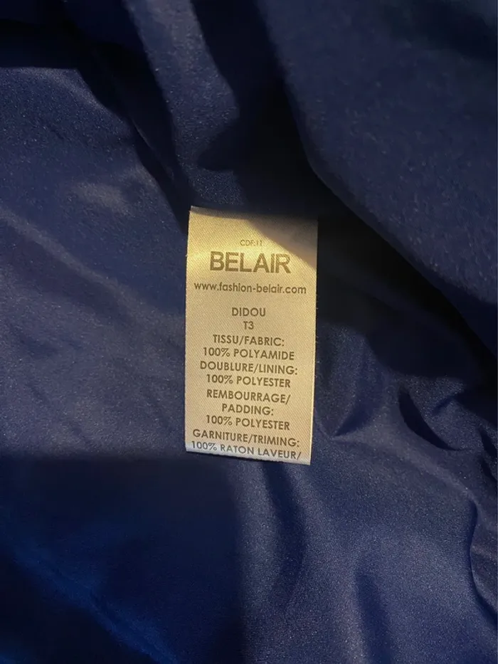Doudoune Didou Bel Air bleu - photo numéro 7