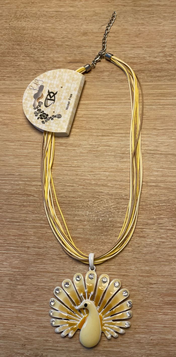 Collier paon - photo numéro 3
