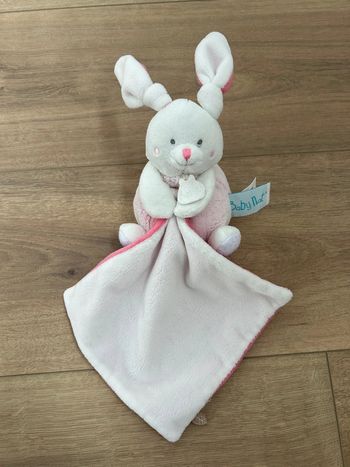 Doudou mouchoir lapin baby nat