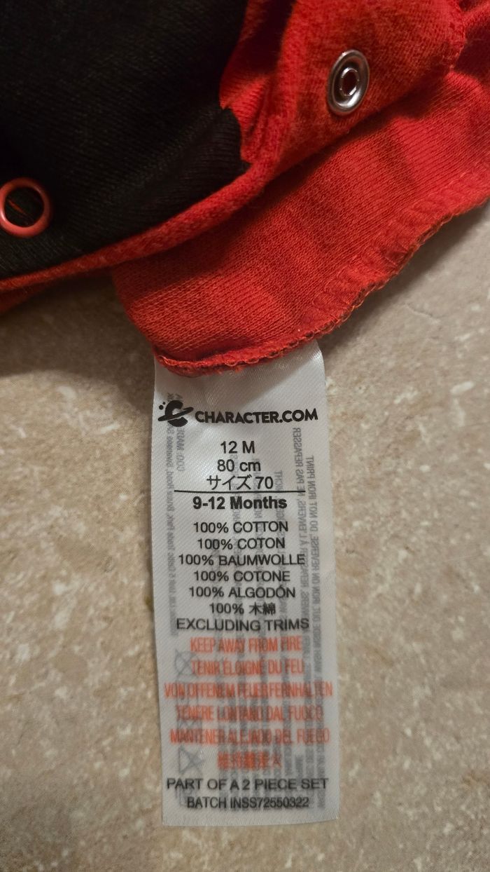 Déguisement Indestructibles 12 mois - photo numéro 4