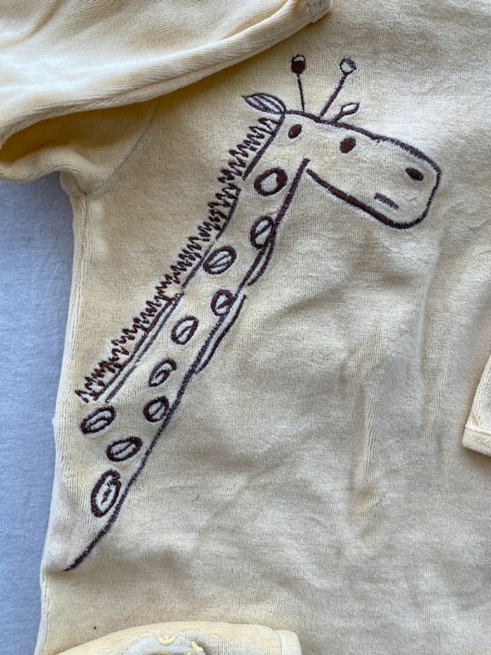 Pyjama chaud avec pieds antidérapants intégrés - 3 ans - Vertbaudet - TBE - photo numéro 2
