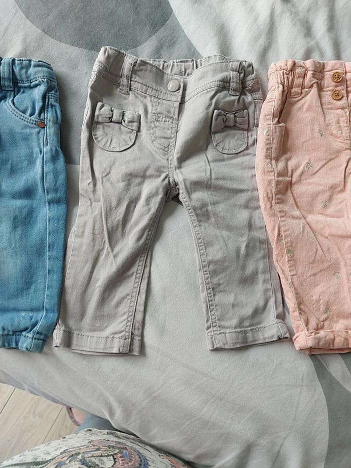 Lot de 3 Pantalons TAO 6 mois - photo numéro 10