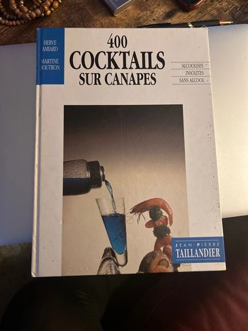 400 cocktails sur canapés