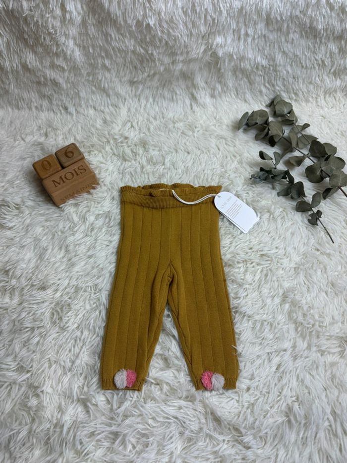 Legging moutarde Louise Misha taille 6 mois
