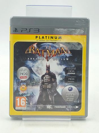 Jeu vidéo Batman Arkham Asylum sur console PlayStation 3