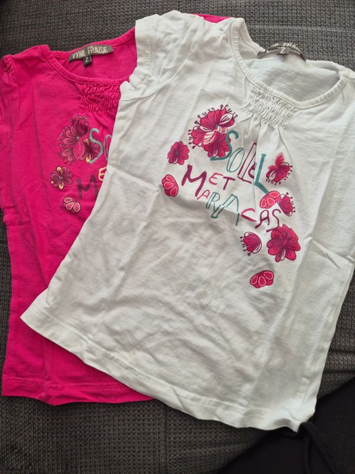Lot de 2 t-shirts