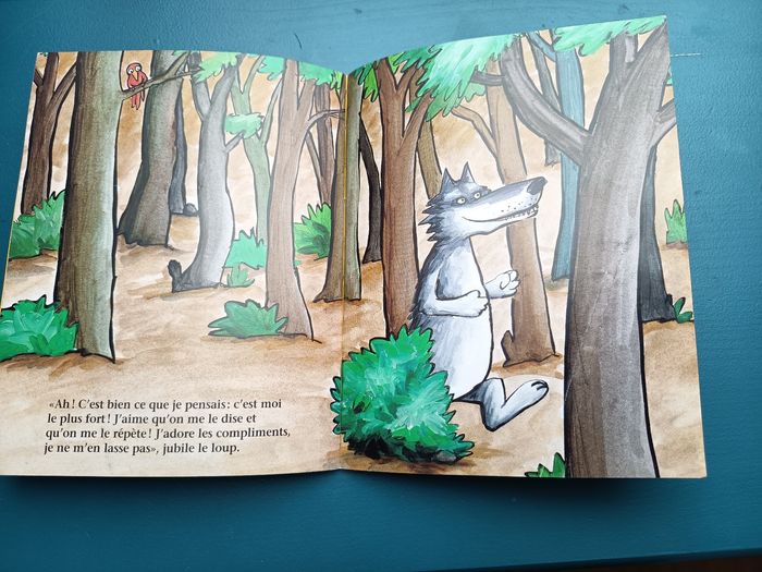 Livre album enfant, C'est moi le plus fort, École des loisirs - photo numéro 2