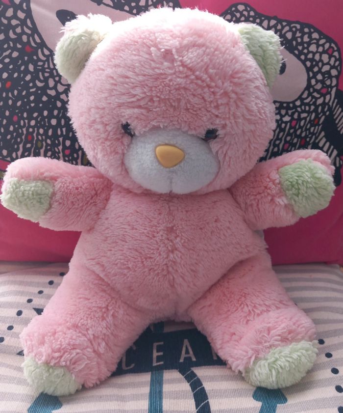 Peluche boulgom rose 30cm
