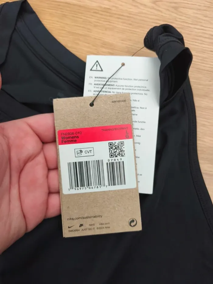 Débardeur de sport Nike femme - photo numéro 4