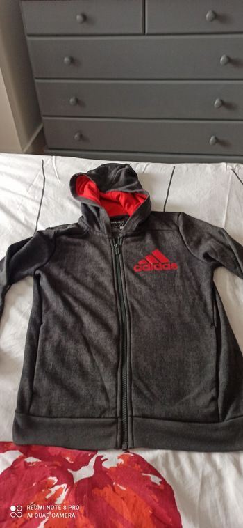 Gilet a capuche adidas 12 ans