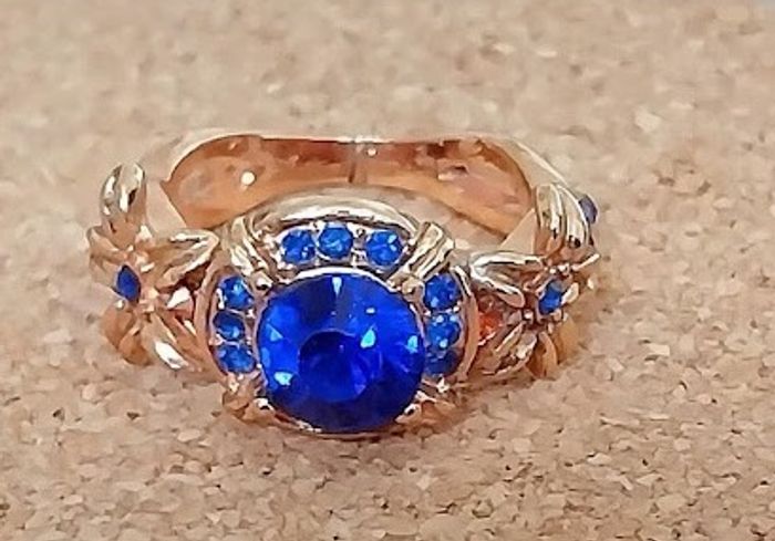 Bague saphir