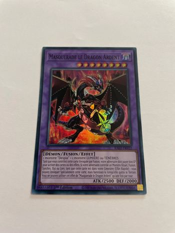 Yu-Gi-Oh! Masquerade le Dragon Ardent : SR RA02-FR022