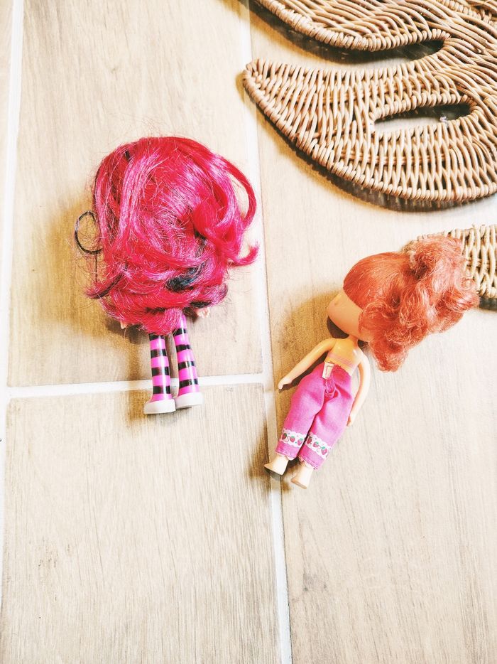 🍓Lot 2 poupées Charlotte aux fraises marque Bandai - photo numéro 4