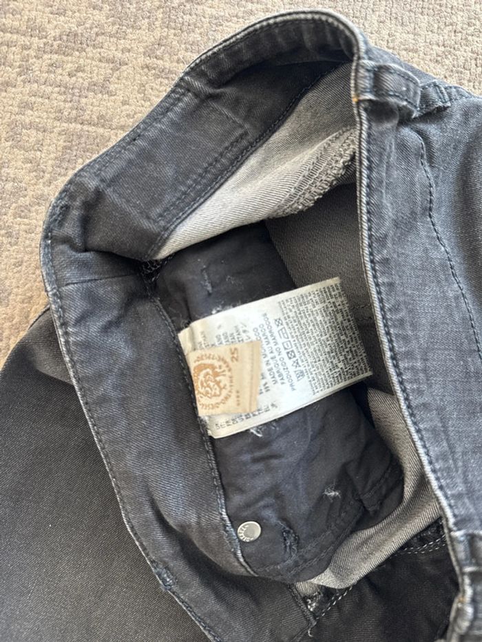 Jean slim noir Diesel Femme – W25 L30 – Bon état - photo numéro 8