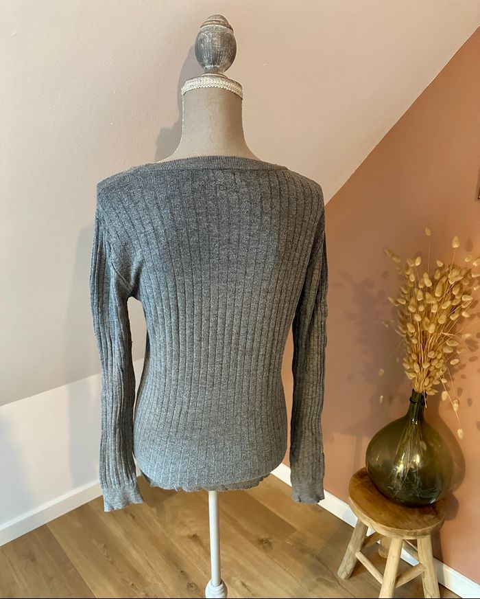💜 Pull gris Primark taille L 💜 - photo numéro 5