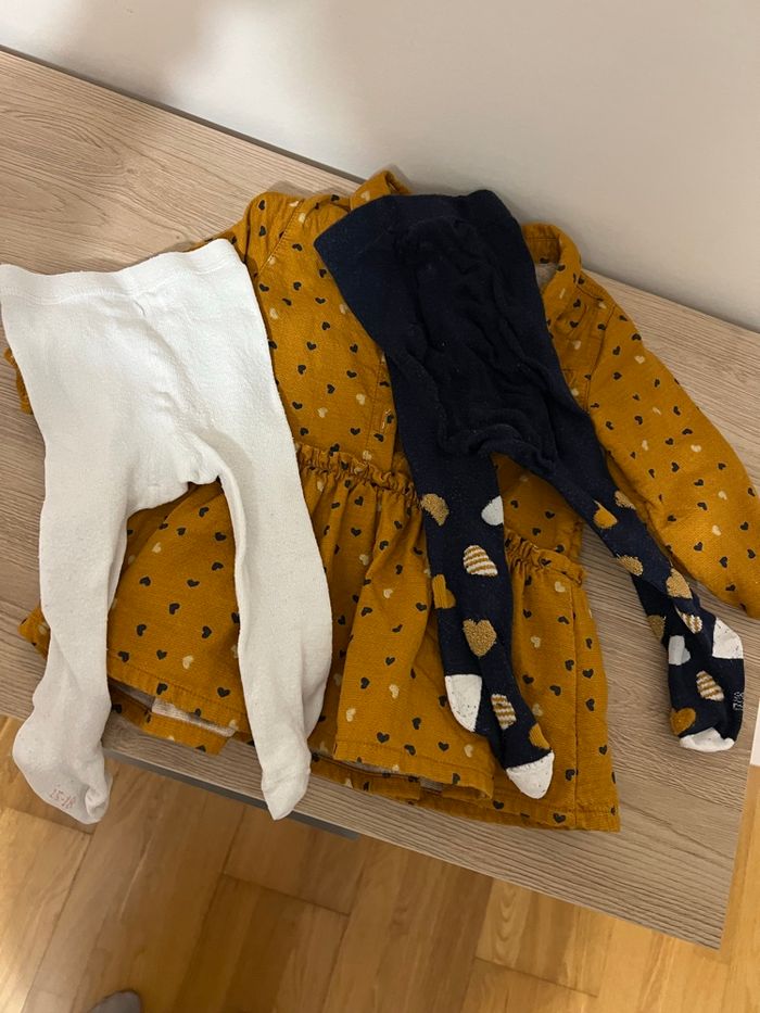 Lot de robe et collant - photo numéro 6