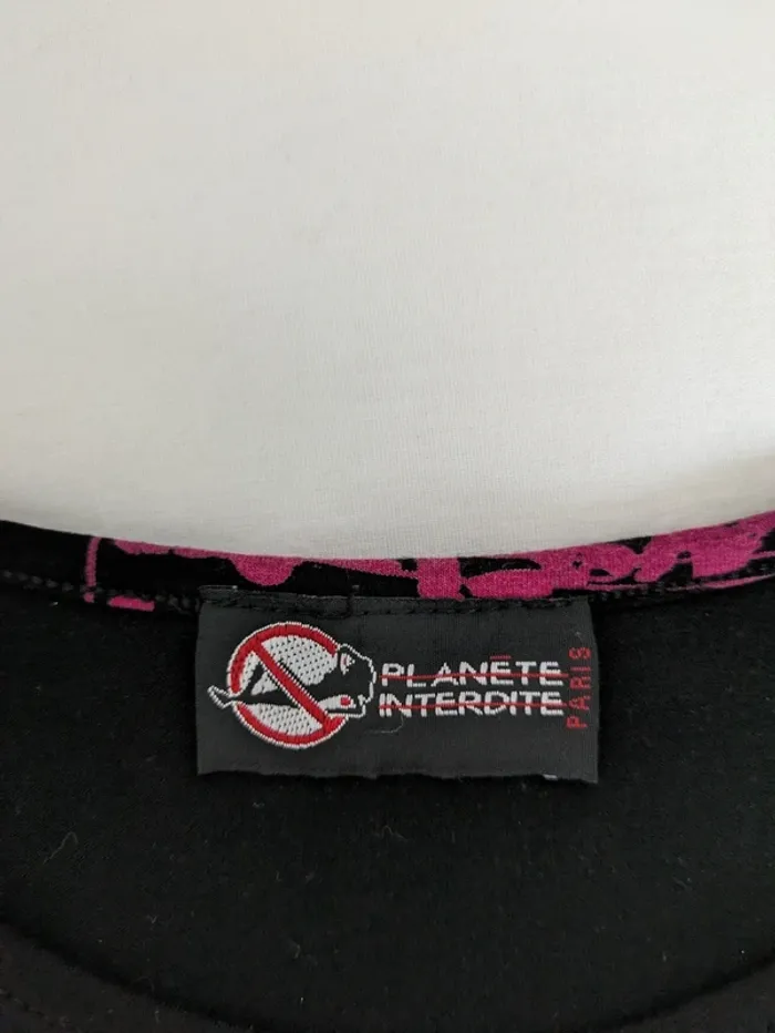 Haut t-shirt manches longues - Planète interdite - taille 38 - photo numéro 5