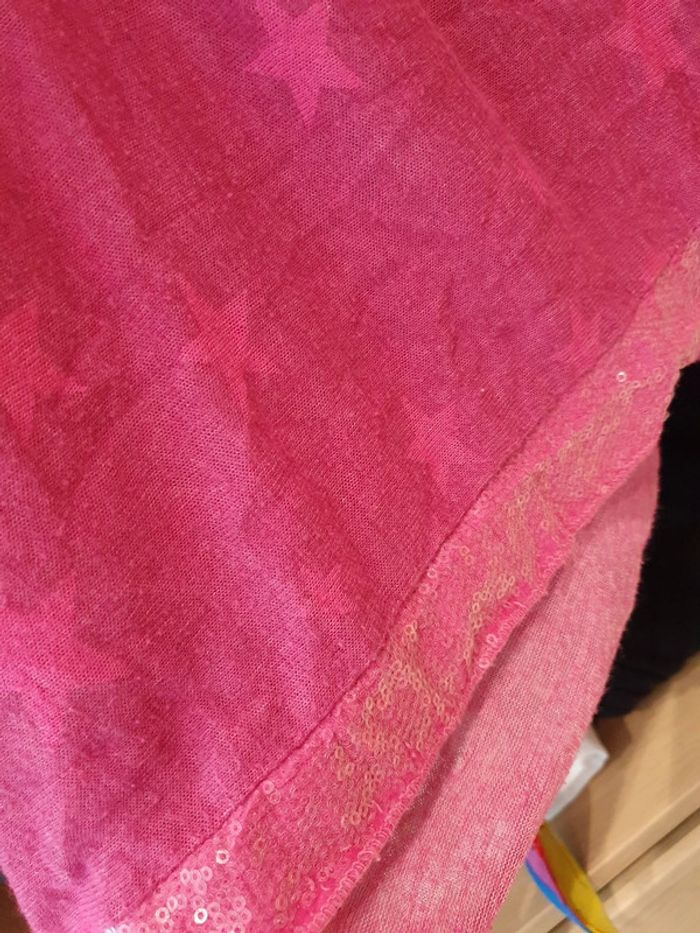 Blouse ample etoiles fushia - photo numéro 3
