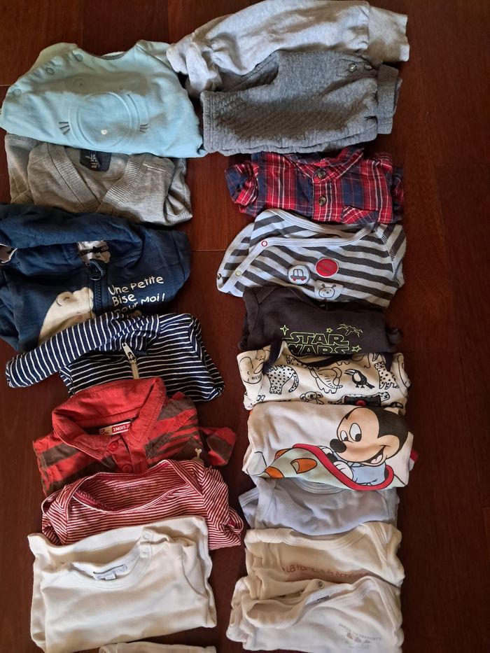 Lot 3 mois bebe garcon