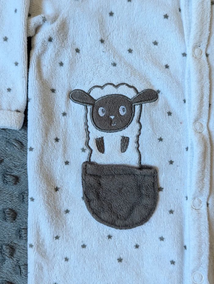 Pyjama Gémo, grenouillère mixte pour fille ou garçon - Taille 3 mois - photo numéro 2