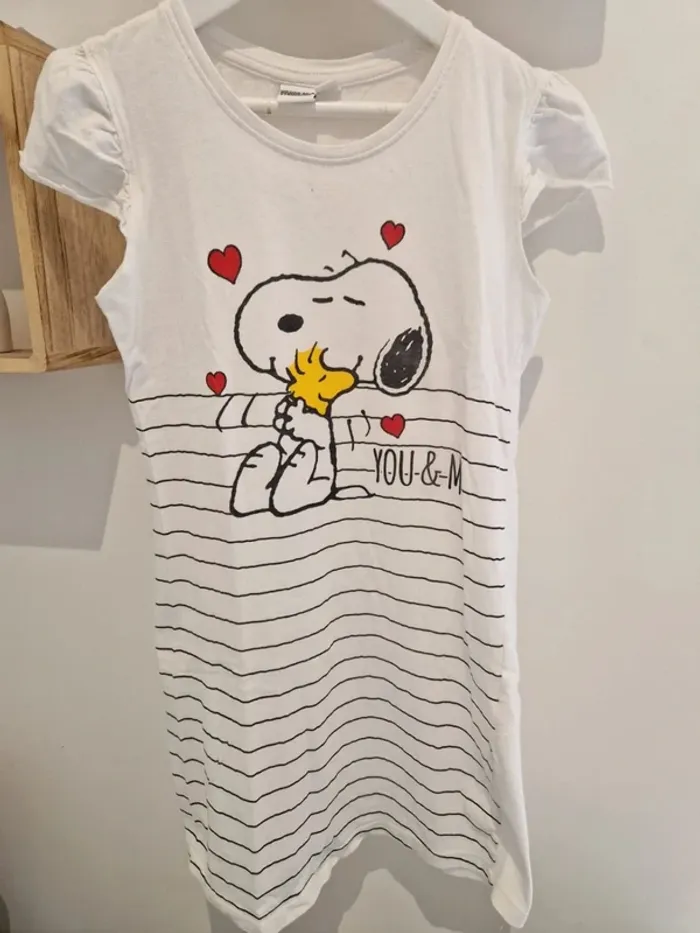 Robe de nuit Snoopy 5/6ans 110/116cm