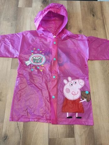 Imperméable Peppa pig 4 ans en TBE