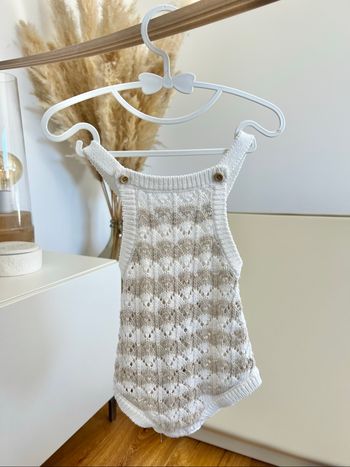 Combinaison bloomer maille 1-3mois/62cm - Zara