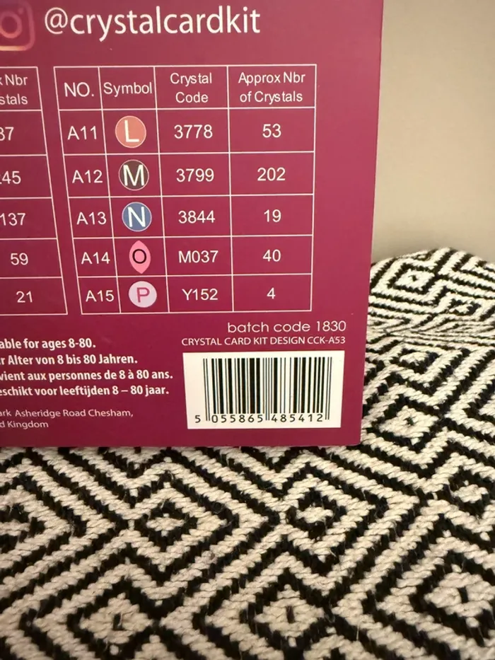 Craft Buddy Crystal Art - 3 cartes à diamanter - 8 ans et + - photo numéro 4