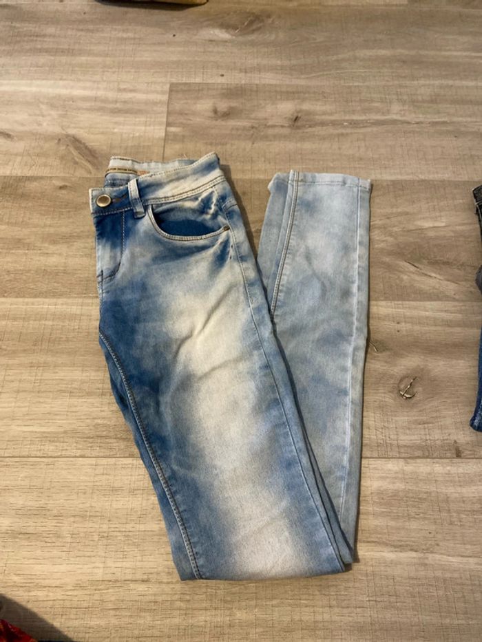 Jean bleu skinny taille 34