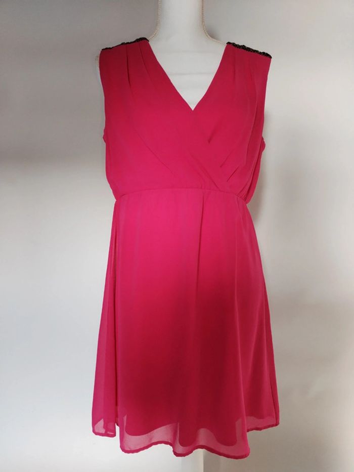 Robe rose taille L