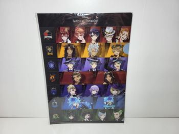 Twisted Wonderland Porte Document Heartslabyul, Savanaclaw, Octavinelle..